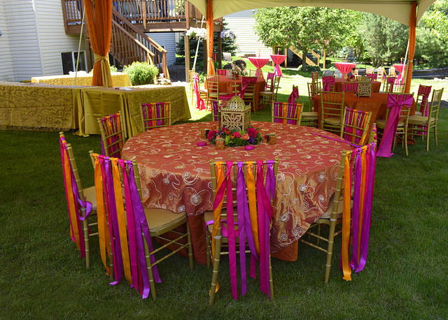 Graduation Party: Pink, Orange & Gold – Private Residence • Festivities ...